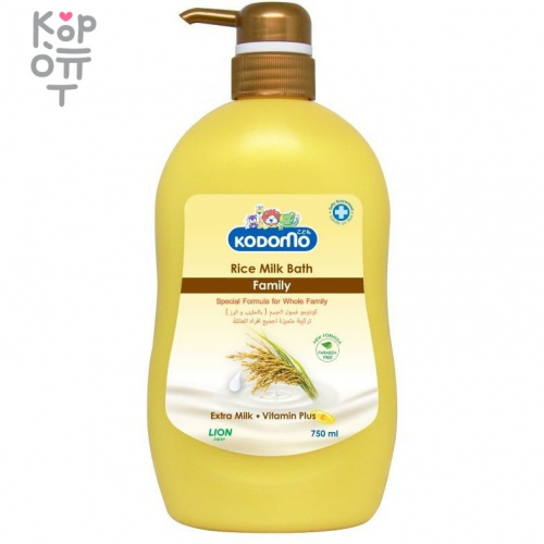 LION Kodomo Family Shower Cream - Крем-гель для душа для всей семьи 750мл., купить с доставкой на дом