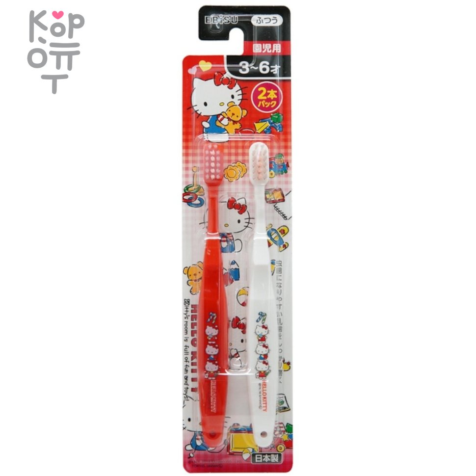 EBISU Kids Toothbrush - Детская зубная щетка с компактной головкой