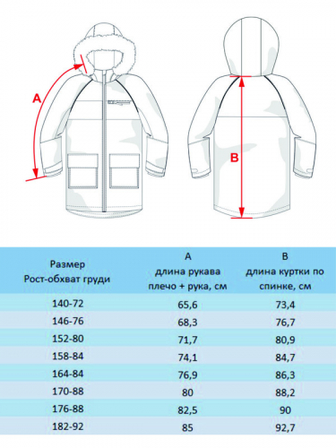 547-23в-3 Парка для мальчика 