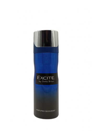 Копии Парфюмированный спрей дезодорант для тела Excite by Dima Bilan Perfumed Deodorant 200 ml