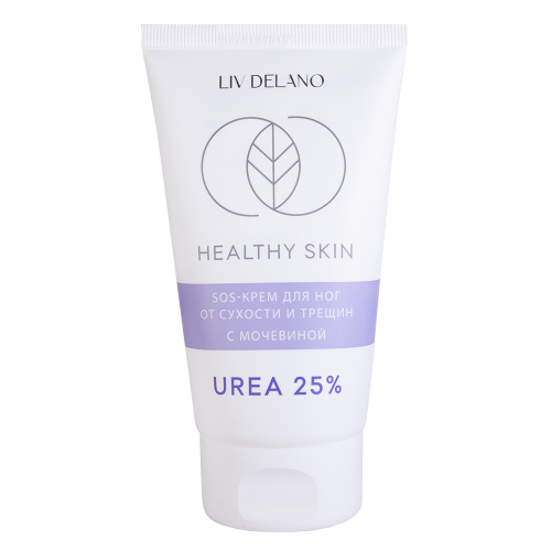 HEALTHY SKIN Крем для ног SOS от сухости и трещин с мочевиной 25% 150г.