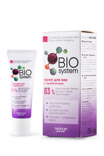 BIO SYSTEM B106-108 Крем для век 25г