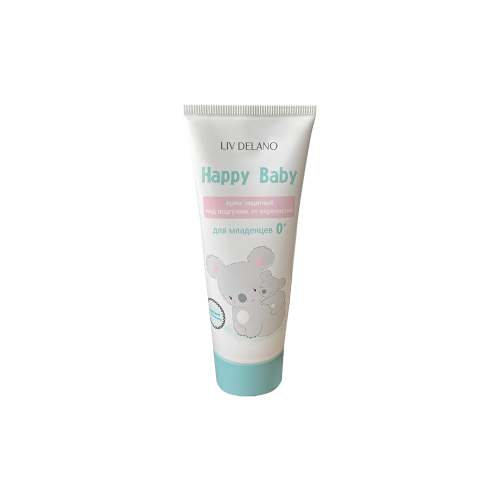 Happy Baby Крем защитный под подгузник от опрелостей для младенцев 0+ 75г