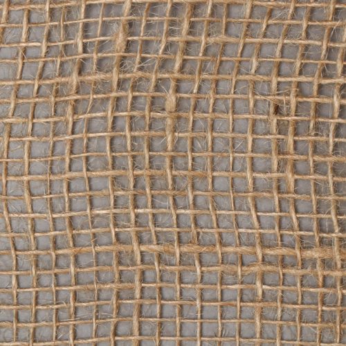 Лента из джутового полотна, 5 × 0,15 м, плотность 190 г/м², плетение 34/24