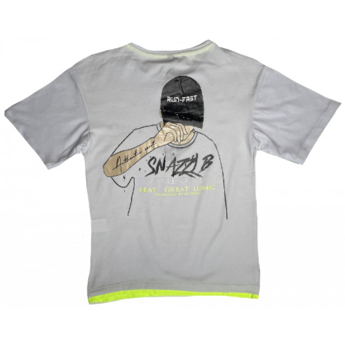 8121-4 Футболка OVERSIZE для мальчиков X-SHOW