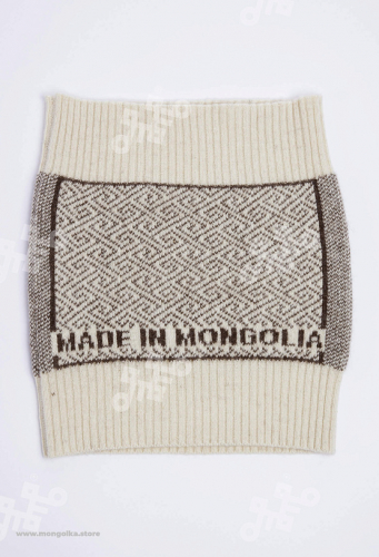 Пояс вязаный из 100% монгольской шерсти         (арт. 03115), ООО МОНГОЛКА