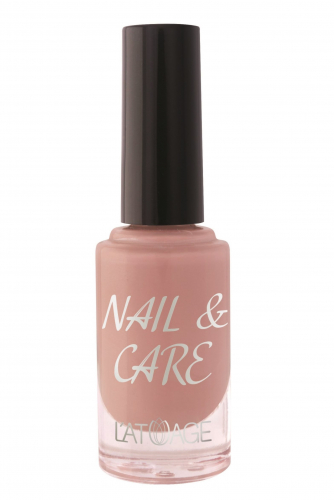 Лак для ногтей NAIL & CARE тон 604 нюдовый коралл 9г
