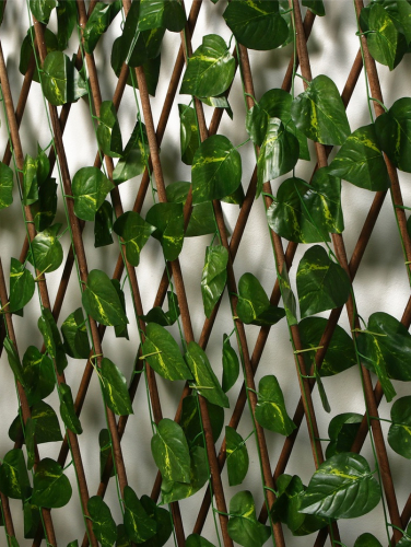 Ограждение декоративное, 175 × 70 см, «Лист берёзы», Greengo
