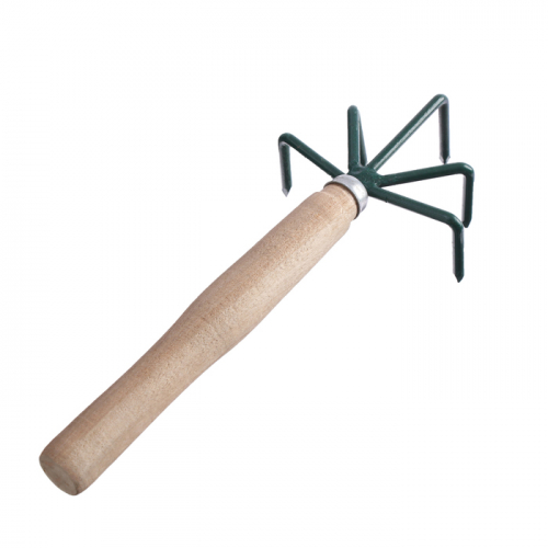 Рыхлитель, длина 25 см, 5 зубцов, деревянная ручка, Р-5 м