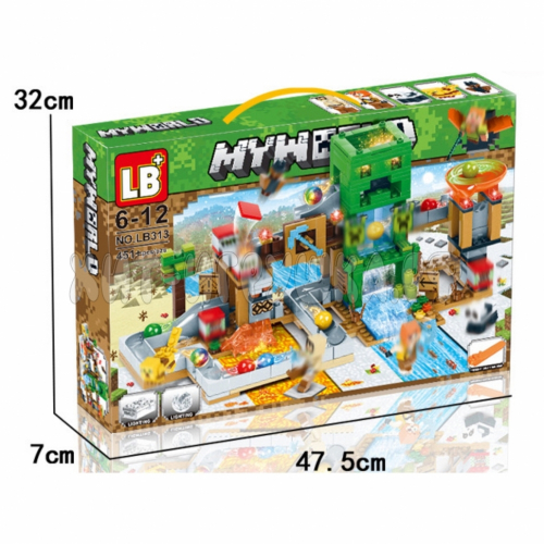 Конструктор Майнкрафт. Шахта Крипера 451 дет. LB313, LB313