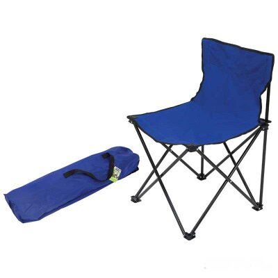 Кресло KUTBERT, В70*Ш45*Г45, складное, без подлокотников, ткань, метал.каркас,цв.тем.синий(01(1001L)