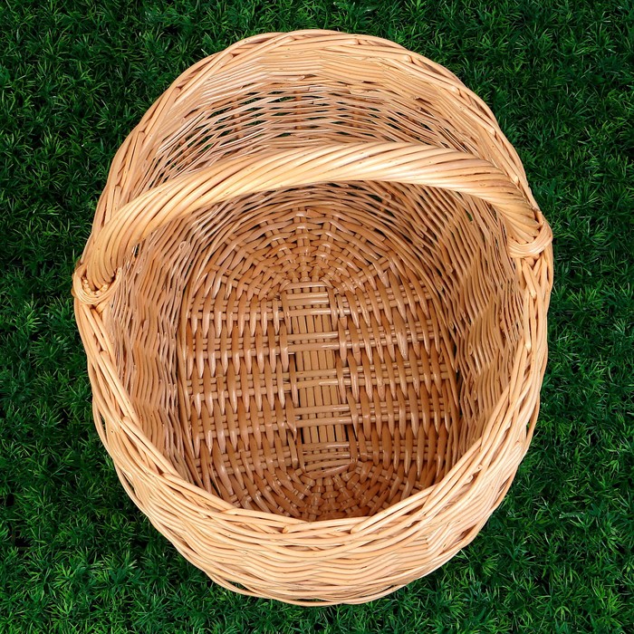 Корзина «Грибная», №5, 40×34×42 см, 20 л, ручное плетение, ива