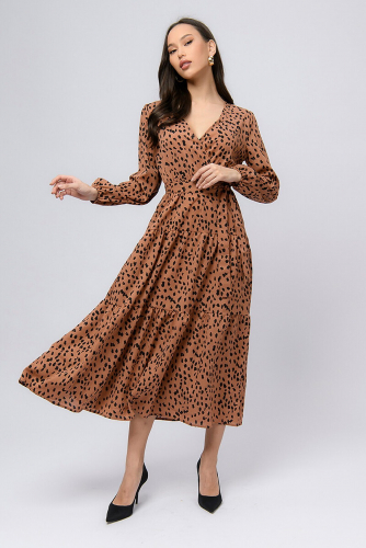 Платье 1001 DRESS #831904Коричневый