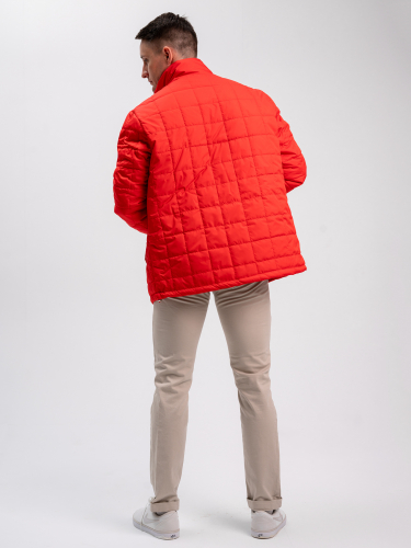 Куртка с воротником красный арт.317