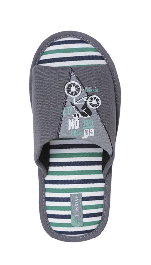 HC30425GREEN Туфли комнатные детские, зеленый
