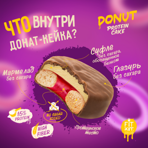 Donut Protein Cake