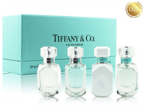 Копии Подарочный парфюмерный набор Tiffany & Co Eau De Parfum 4 x 30 ml