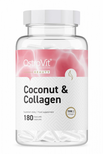 OstroVit Marine Collagen+MCT Oil from coconut 180caps- КОЛЛАГЕН+МАСЛО МСТ