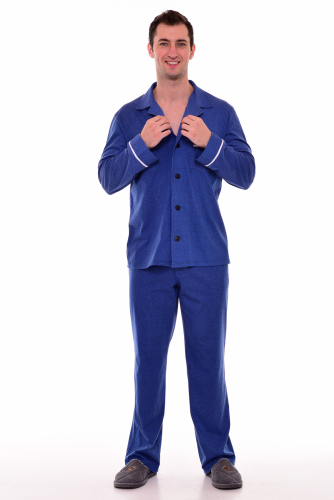 Пижама мужская 9-174г (джинс-рубчик)