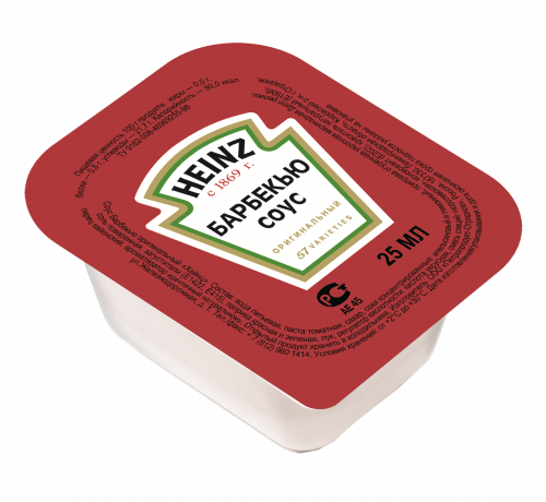ХАЙНЦ СОУС HEINZ БАРБЕКЬЮ 25 мл порц.