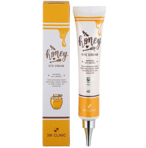 [3W CLINIC] Крем для глаз МЕД Honey Eye Cream, 40 мл.