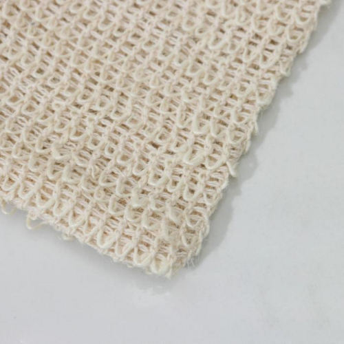 Мочалка-мешочек из сизаля Доляна, для вкладывания мыла, 10×14 см