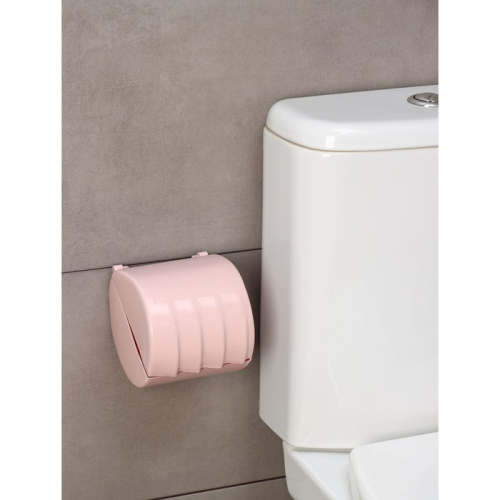 Держатель для туалетной бумаги Regular, 15,5×12,2×13,5 см, цвет йогуртовый