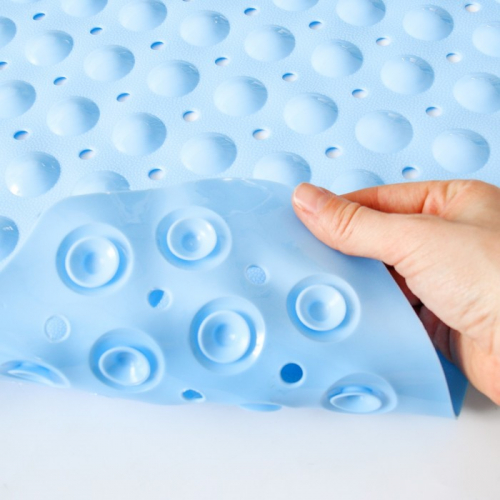 SPA-коврик для ванны на присосках 39×101 см «Пузырьки», цвет МИКС