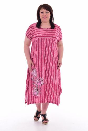 Платье женское 4-70а (розовый)