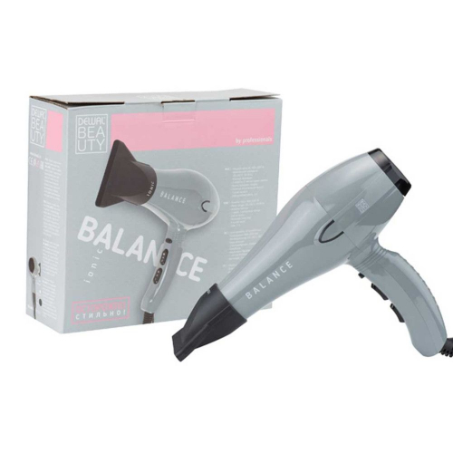 Dewal Beauty Фен для волос / Balance Black HD1001-Grey 2200 Вт