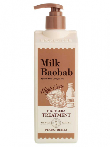 Бальзам для волос High Cera Treatment Pear&Freesia, MilkBaobab, 500 мл