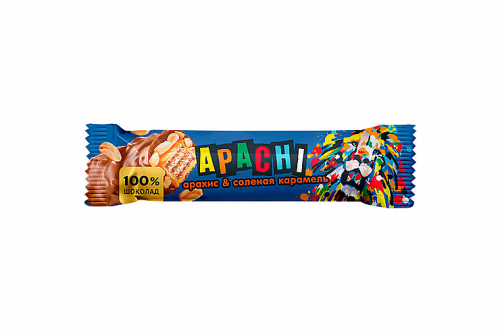 Батончик «Apachi» с солёной карамелью и арахисом, 40 г (упаковка 15 шт.)