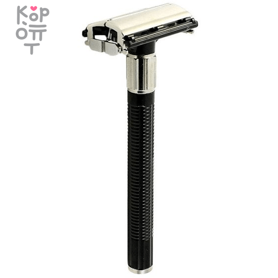 Feather Double Edge Razor Popular - Классический Т-образный станок со сменными двухсторонними лезвиями (станок + 2 лезвия)., купить с доставкой на дом