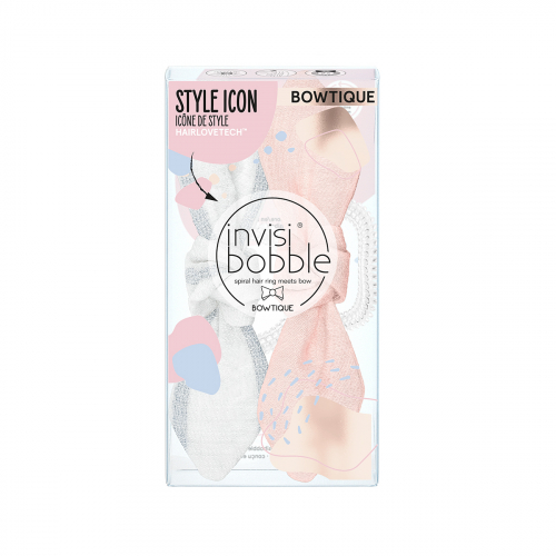 Резинка для волос invisibobble BOWTIQUE DUO Nordic Breeze Summer Lemming Go