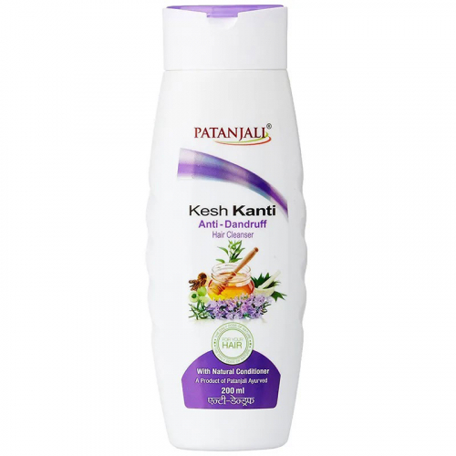 PATANJALI Kesh Kanti Anti-dandruff Травяной шампунь против перхоти Кеш Канти 200мл