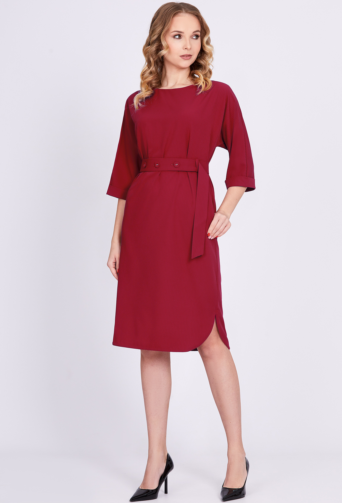 ст. цена2499руб.! Платье Solei 4600 красный