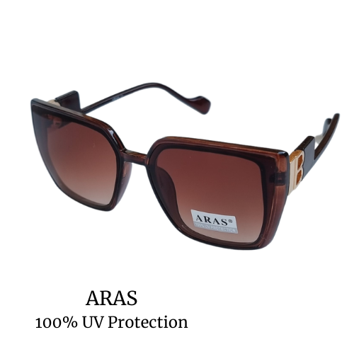 Очки солнцезащитные женские ARAS коричневые 8832 С2