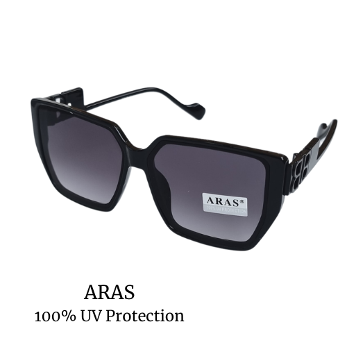 Очки солнцезащитные женские ARAS черные 8890 С1