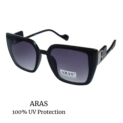 Очки солнцезащитные женские ARAS черные 8832 С1