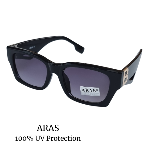 Очки солнцезащитные женские ARAS черные 8816 С1