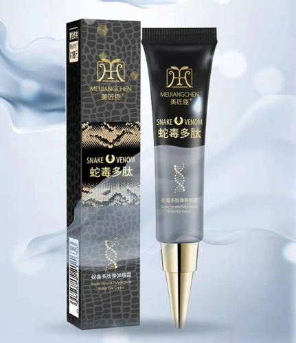 Крем для кожи вокруг глаз с маслом змеи Meijiangchen snake venom eye cream 40мл