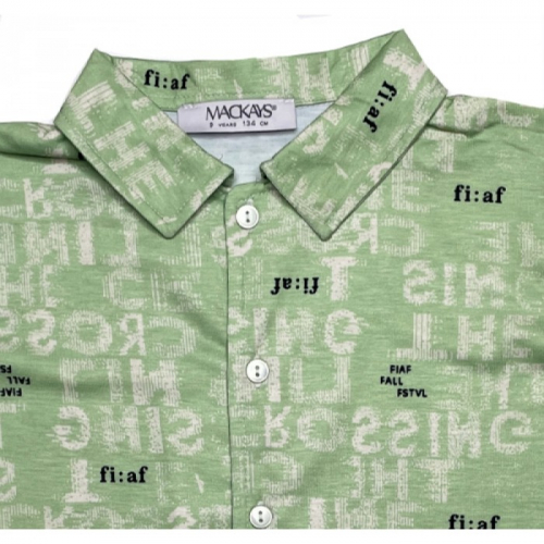 3551-022-1 Рубашка для мальчиков Mackays