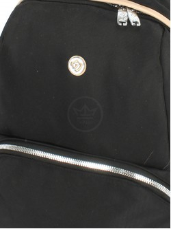 Рюкзак жен текстиль JLS-8542, 1отд, 4внеш+4внут карм, черный 253436