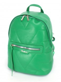 Рюкзак жен искусственная кожа DJ-6727-3-GREEN, 1отд, 2внут+2внеш/ карм, зеленый 252466