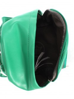 Рюкзак жен искусственная кожа DJ-6943-3-GREEN, 1отд, 2внут+2внеш/ карм, зеленый 252338