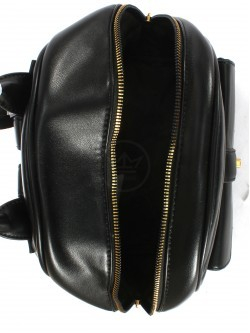 Рюкзак жен искусственная кожа DJ-6908-3-BLACK, 1отд, 2внут+2внеш/ карм, черный 252237