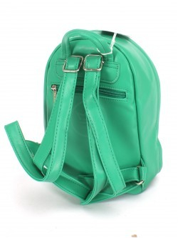 Рюкзак жен искусственная кожа DJ-6943-3-GREEN, 1отд, 2внут+2внеш/ карм, зеленый 252338