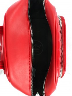 Рюкзак жен искусственная кожа DJ-6919-3-RED, 1отд, 2внут+2внеш/ карм, красный 252330