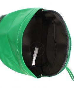 Рюкзак жен искусственная кожа DJ-6727-3-GREEN, 1отд, 2внут+2внеш/ карм, зеленый 252466