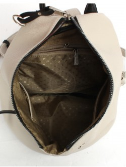 Рюкзак жен искусственная кожа ADEL-209/1в, 1отд+карм/перег, серый св/черн флотер 251851